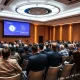 Industry leaders discussing stablecoin adoption at Mexico City conference shaping Latin American financial future
