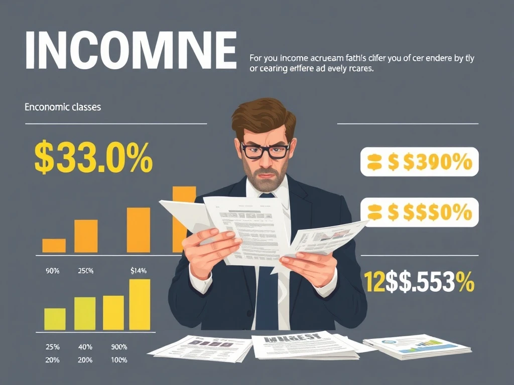 Middle class financial reality check showing income disparity and economic classification challenges