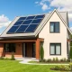 A contemporary home featuring modern roofing techniques designed for superior energy efficiency and striking curb appeal.