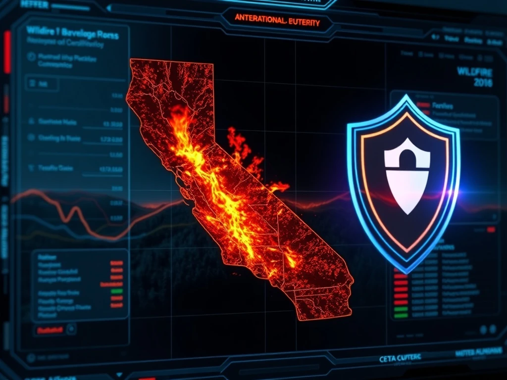 Visualizing Moody's Wildfire Risk Model successfully assessing California wildfire risks to enhance insurance market resilience.