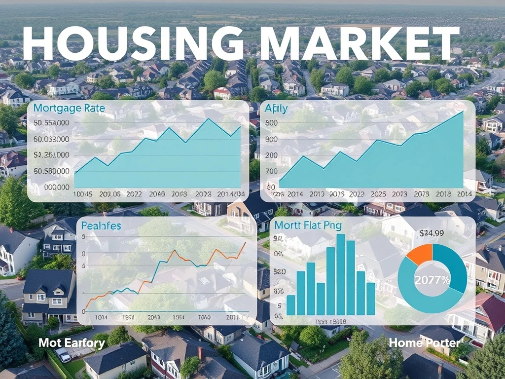 Mortgage rate changes affecting housing market trends and home affordability in 2025