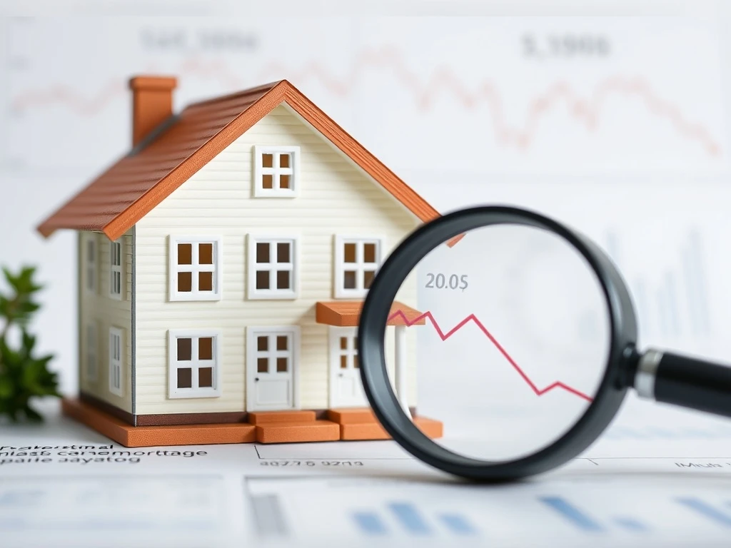 Graph showing a significant drop in **mortgage rates**, indicating a prime opportunity for homebuyers and homeowners to secure lower financing.