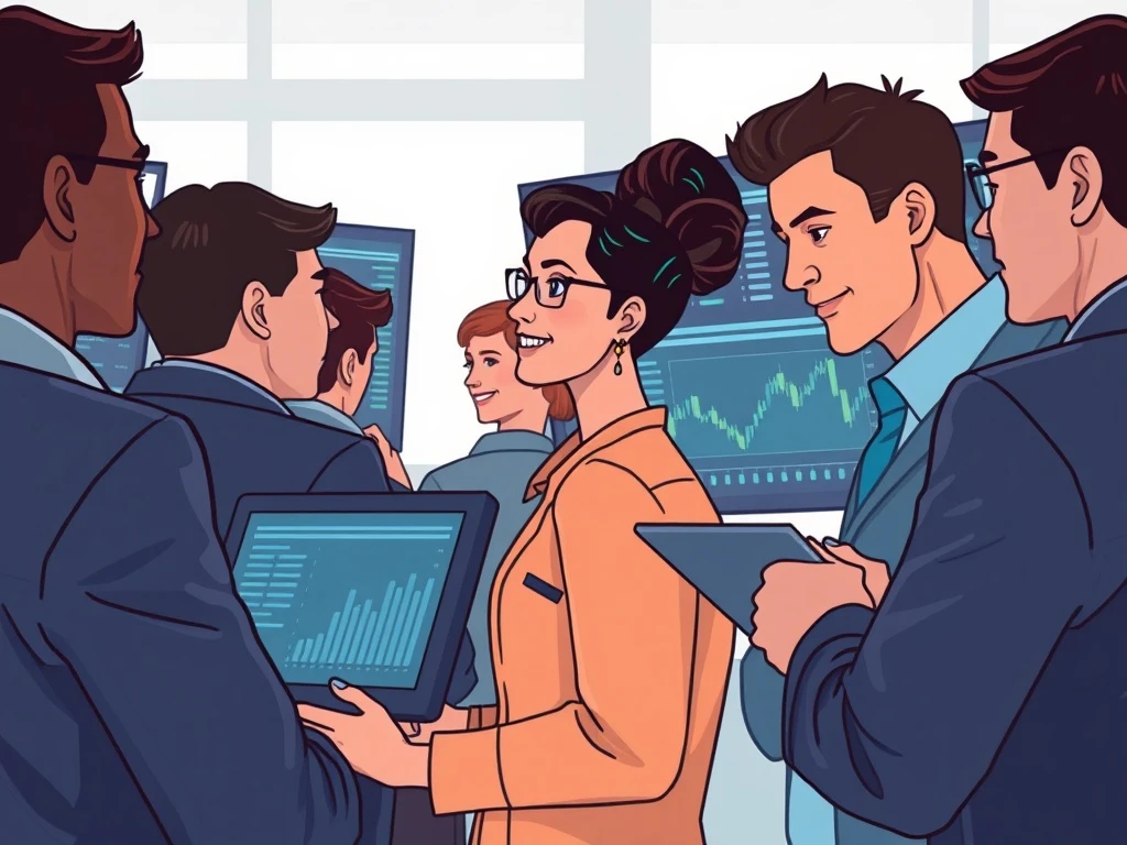 MulfinTrade Erfahrungen: Trader analysieren Daten für erfolgreichen Portfolioaufbau.