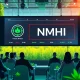 A digital representation of a virtual investor conference screen, featuring the NMHI Stock ticker and a company logo, signifying Nature's Miracle Holding Inc.'s upcoming presentation.