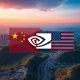 Visualizing the complex interplay of US-China AI rivalry and its unexpected effects on Nvidia AI, impacting global tech landscapes.