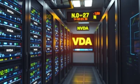 Nvidia earnings analysis showing data center growth and China market impact on stock performance