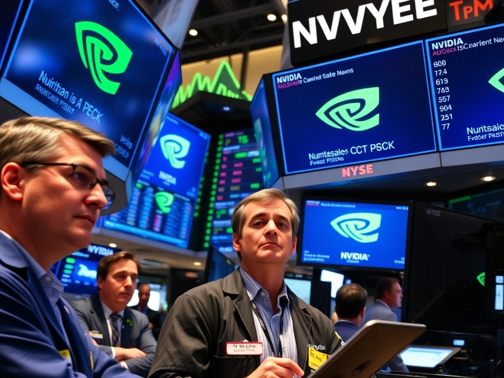Nvidia earnings report analysis showing stock market reaction and trading activity