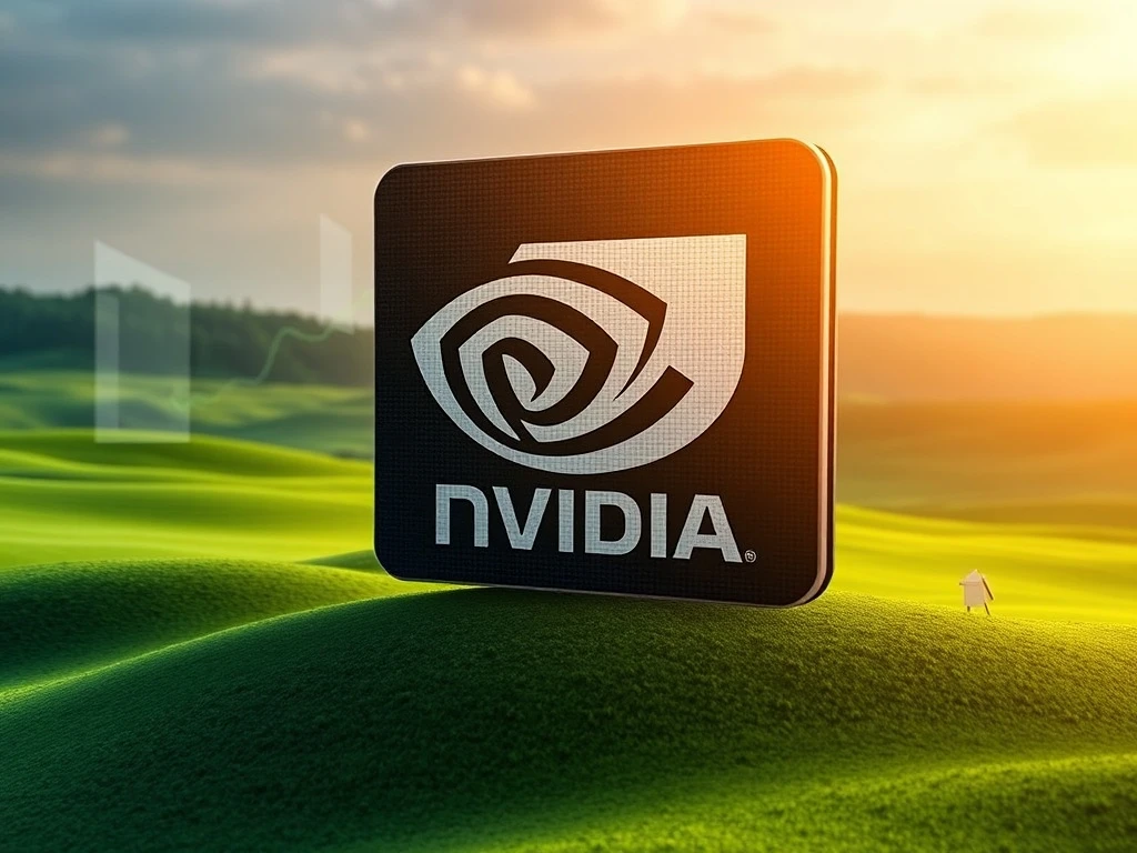 Illustrates Nvidia political alignment through investment ETFs, showing a balance of tech, finance, and political influence.