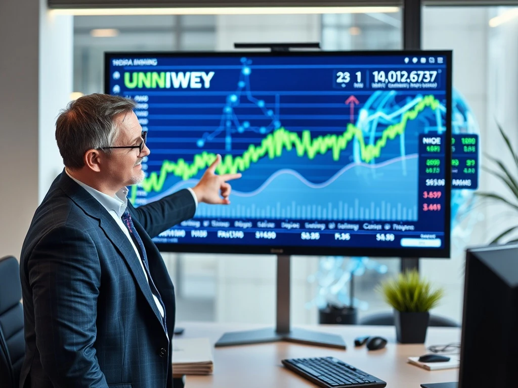 Nvidia stock analysis showing AI growth potential and market dominance charts