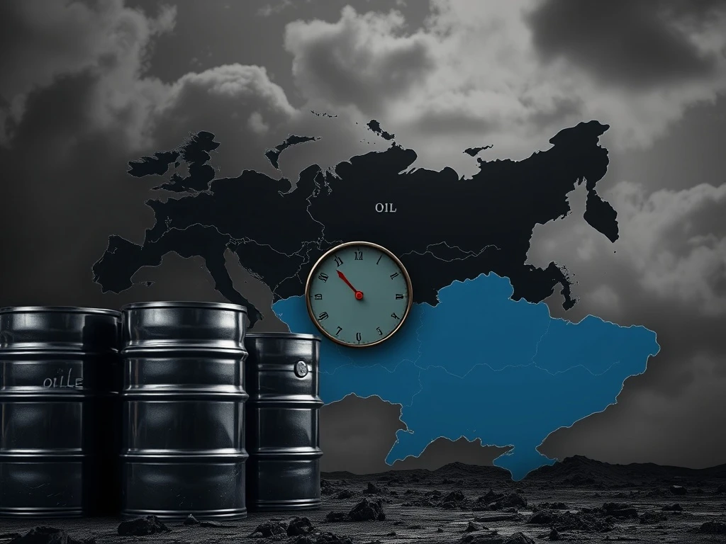 Geopolitical tensions affecting global oil prices, as a deadline approaches for a Russia-Ukraine cease-fire.