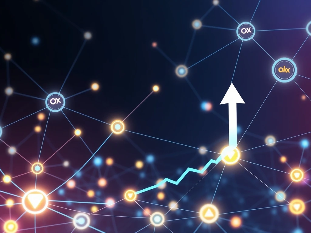 OKX Earn platform demonstrating advanced crypto earnings strategies through secure blockchain technology and institutional-grade infrastructure