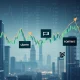 Charts and data visualizations demonstrating how options trading insights can predict post-earnings stock movements.