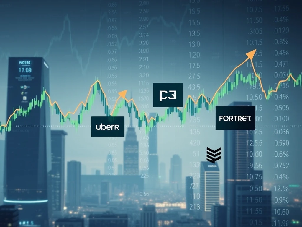 Charts and data visualizations demonstrating how options trading insights can predict post-earnings stock movements.