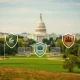 Portfolio protection strategies during Federal Reserve political pressure showing diversified investment approach
