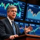 Jerome Powell announcing interest rate cuts during Federal Reserve policy meeting