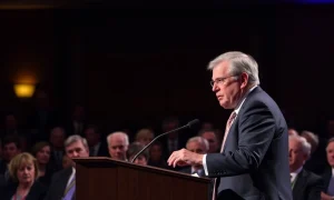 Jerome Powell delivering critical Jackson Hole speech on monetary policy direction