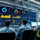 Predictive maintenance dashboard showing real-time equipment analytics for enterprise operational resilience