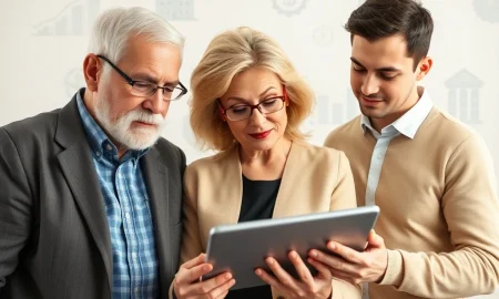 An image depicting diverse investors considering the implications of private assets in 401(k)s for their retirement planning.