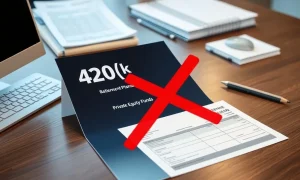 Why private equity 401k investments pose significant retirement planning risks and limitations