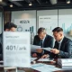 Elite investors strategically growing wealth through private equity investments, showcasing a path distinct from conventional 401(k)s.