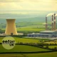 Reform UK energy policy shift towards nuclear and gas, challenging current net zero targets.