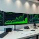 Regional bank stocks performance chart showing strong upward trend against major financial indices