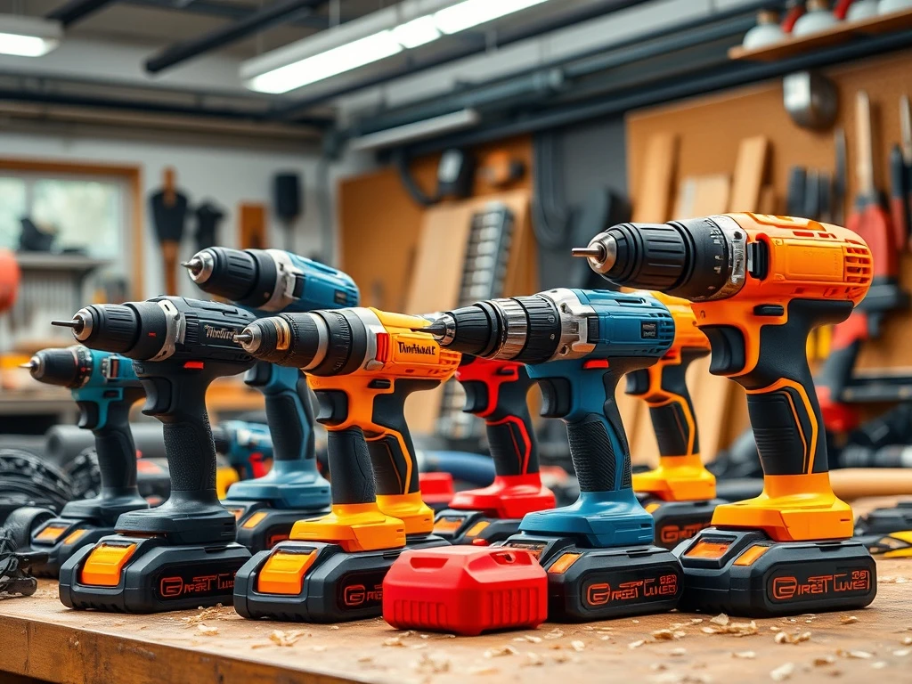 Reliable power drill brands comparison showing top professional tools for construction and DIY projects