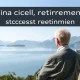 A person enjoying a peaceful retirement, reflecting successful retirement planning and financial independence at 61.
