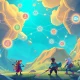 A visual representation of the CreataChain and Aylab partnership, illustrating the seamless flow of assets and data to revolutionize GameFi across multi-chain Web3.