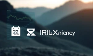 A visual representation of RLX Technology earnings data and financial reports, highlighting the upcoming Q2 2025 results call.
