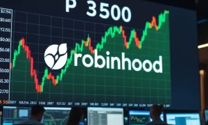 S&P 500 rebalance decision excluding Robinhood while adding new fintech company to index