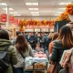 Shoppers seeking discounts at Ross Stores during fall shopping season