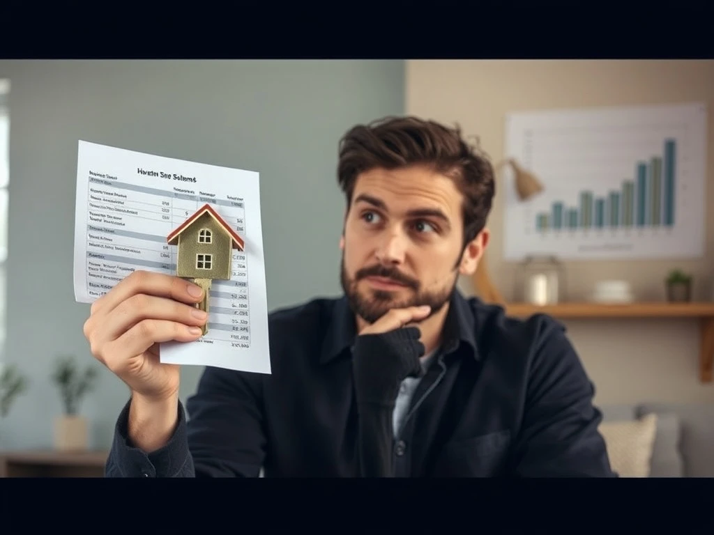 A homeowner contemplating a Roth IRA withdrawal to secure home equity, highlighting a significant financial crossroads.
