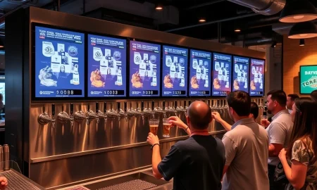 Modern self-pour systems transforming bar revenue through precise ounce-based serving technology