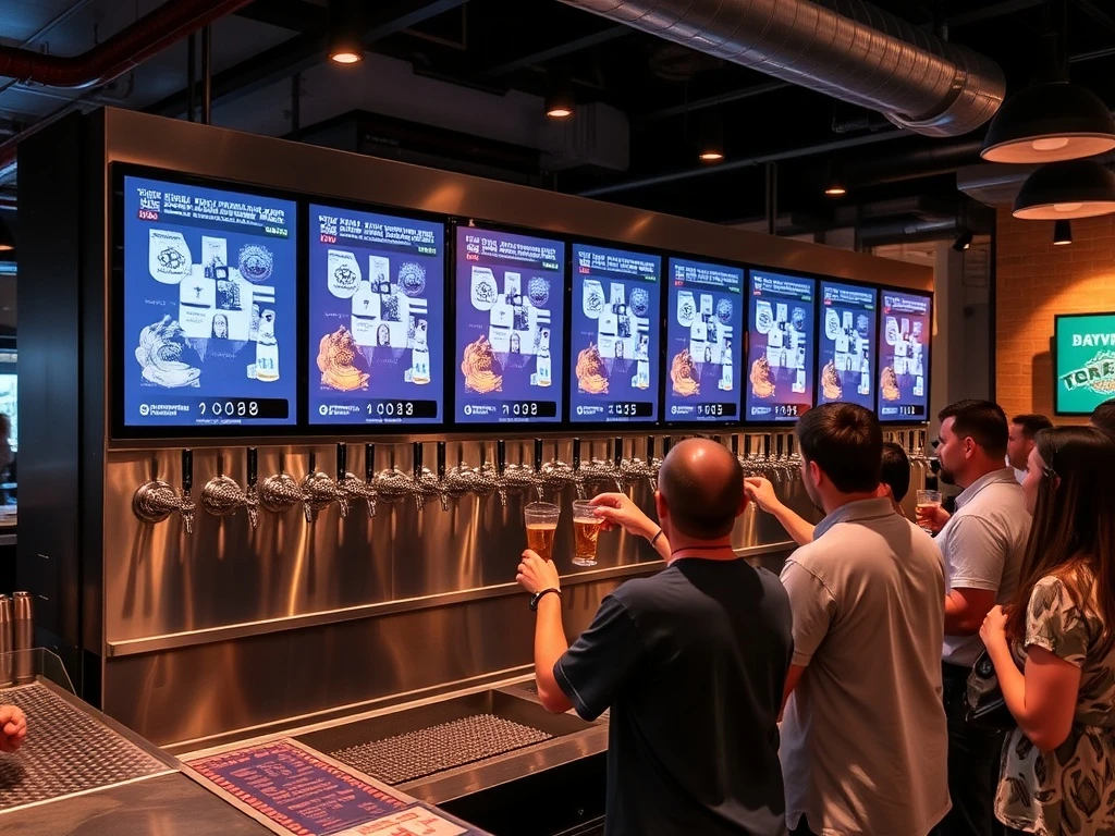 Modern self-pour systems transforming bar revenue through precise ounce-based serving technology