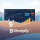 Sharpify Review: Dashboard showing significant business growth metrics over 30 days, symbolizing enhanced efficiency and revenue.