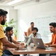Silicon-Jeri startup incubation hub fostering diverse entrepreneurs in collaborative workspace environment