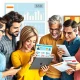 Visualizing diverse customer segments helps optimize small business marketing strategies for growth.