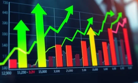 Small-cap stocks growth potential compared to large-cap investments showing upward trajectory