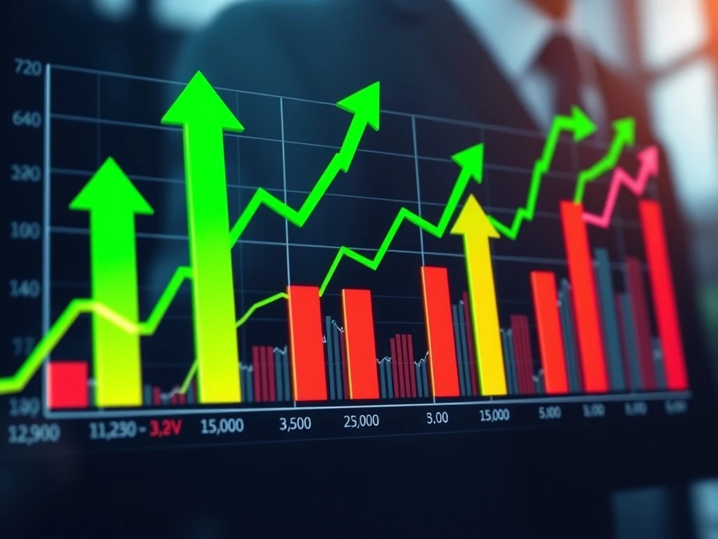 Small-cap stocks growth potential compared to large-cap investments showing upward trajectory