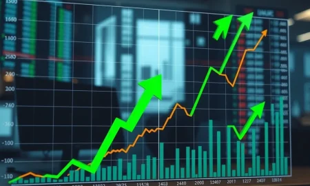 Small-cap stocks outperforming large companies in financial market growth analysis