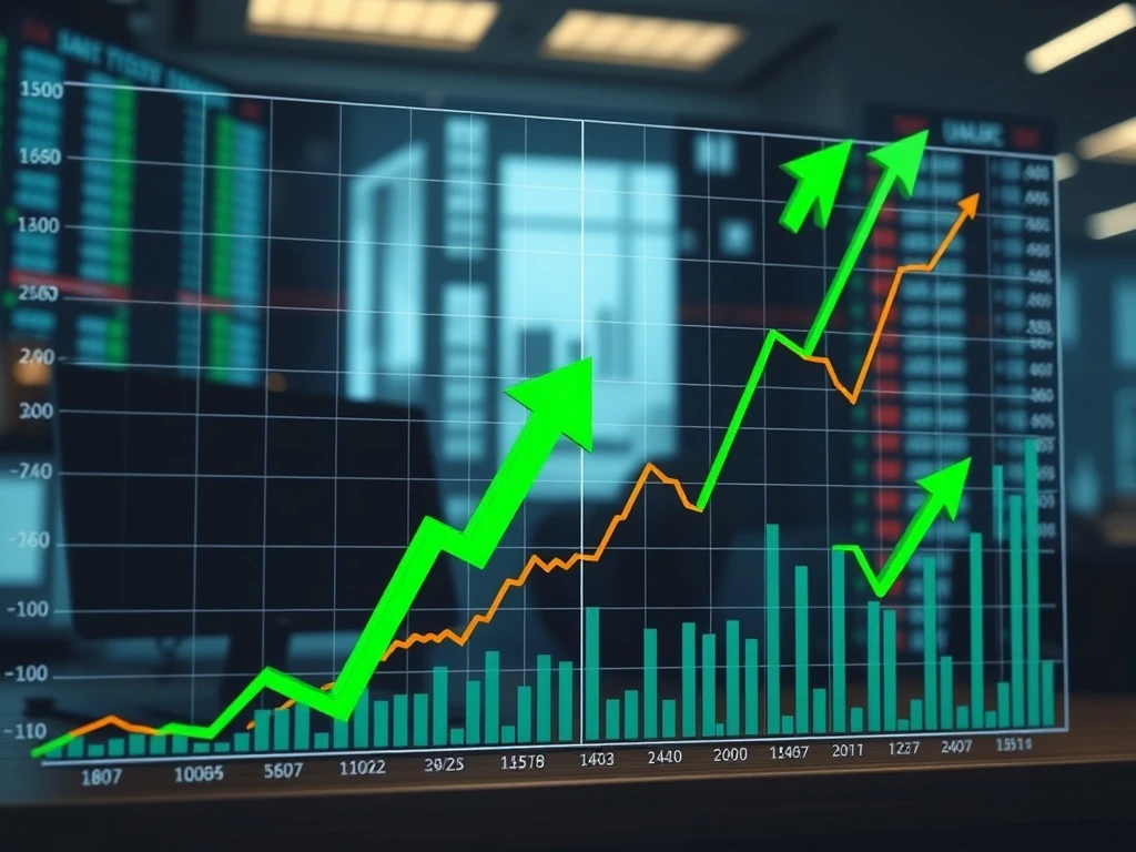 Small-cap stocks outperforming large companies in financial market growth analysis