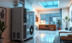 An advanced Smart HVAC unit represents the technological leap from basic cooling to smart, efficient home comfort.