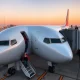 A Southwest Airlines plane on the tarmac, symbolizing the significant shift in its fee structure and the new era of Southwest Airlines fees.