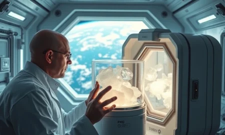 SpaceMD's innovative approach to pharmaceutical development in space using microgravity for advanced drug discovery.