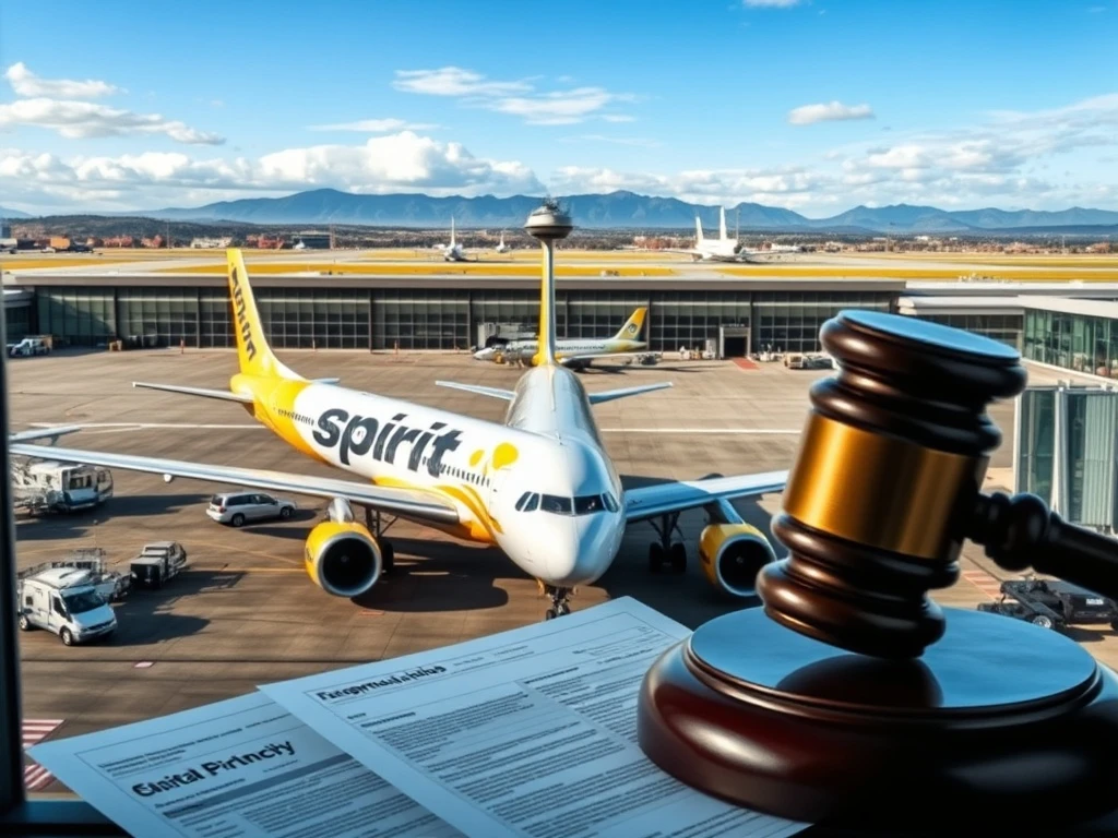 Latest Spirit Airlines bankruptcy proceedings showing court documents and aircraft