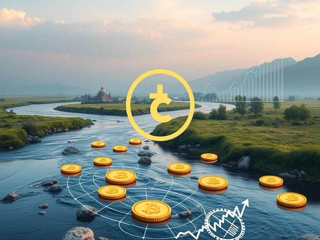 Visualizing the significant increase in Stablecoin Circulation and its positive impact on Circle Internet's revenue growth after its successful IPO.