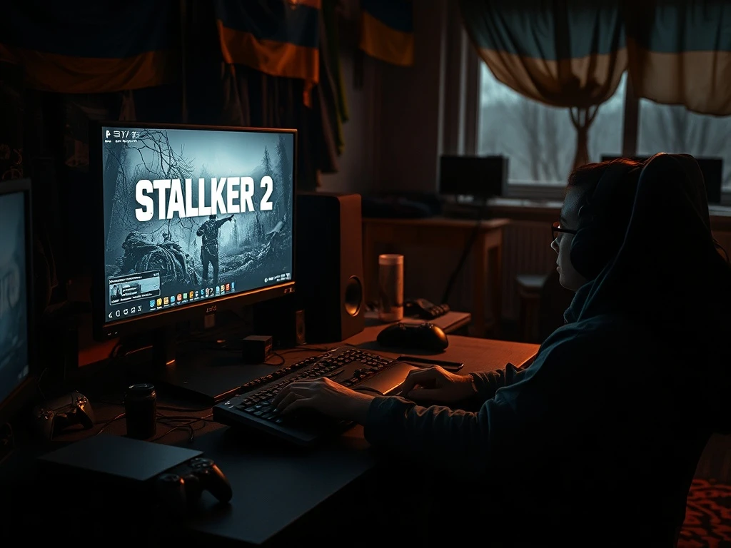 STALKER 2 PS5 game showcasing Ukrainian cultural resilience during wartime development