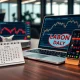 Stock market trading calendar showing Labor Day closure with mail delivery information