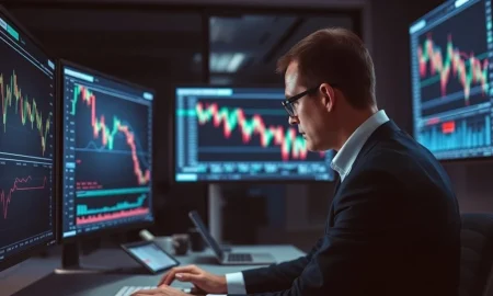 Morgan Stanley analyst evaluating a cautious stock market outlook after a record run, indicating strategic investment decisions.